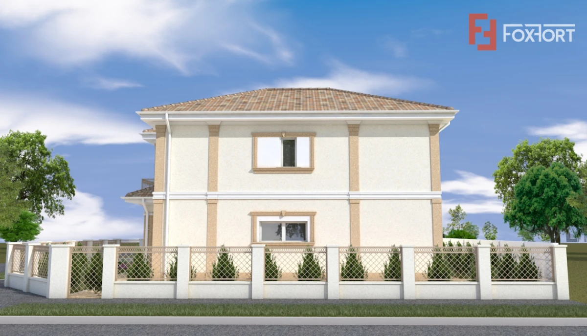 Duplex 5 camere 132 mp utili, despartit prin garaj Mosnita Noua - 9