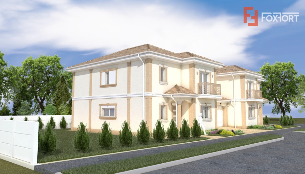 Duplex 5 camere 132 mp utili, despartit prin garaj Mosnita Noua - 5