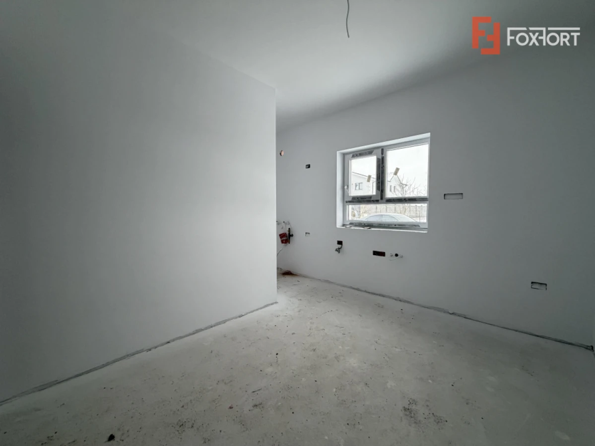 Duplex cu 3 camere la cheie, teren 270 mp, perete dublu - Sanandrei - 4