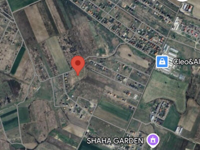 Teren de bloc, 670 mp cu toate utilitatile + autorizatie - Mosnita Noua