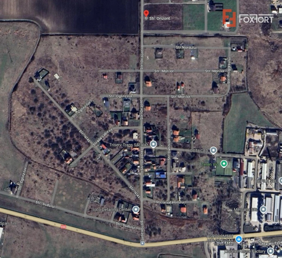 Teren de vanzare de 634 mp utili, zona Sacalaz - 1