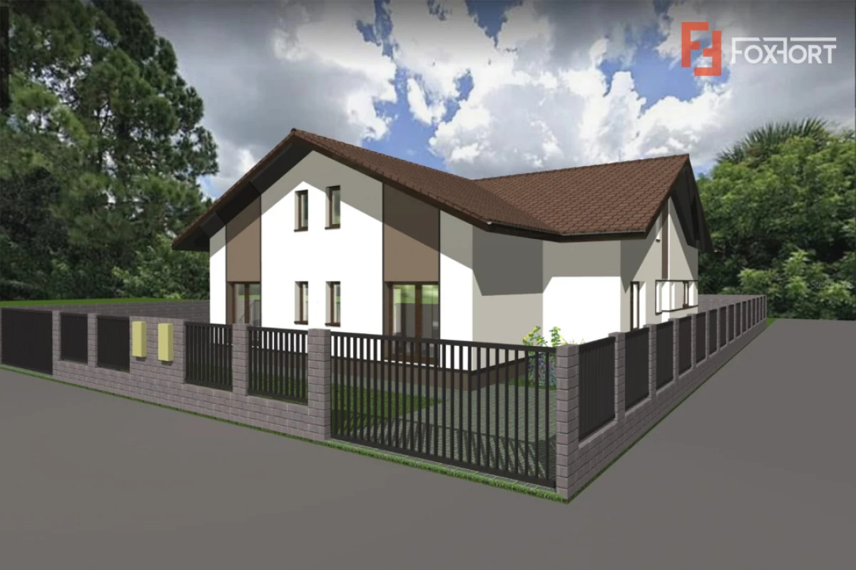 Teren intravilan pretabil constructii, autorizatie + fundatie, Giarmata-Vii - 4