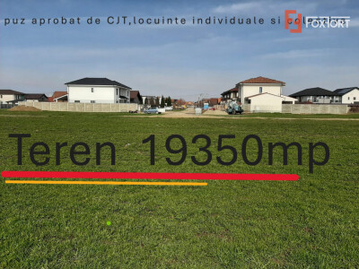 Teren extravilan de 19350 mp - zona Chisoda