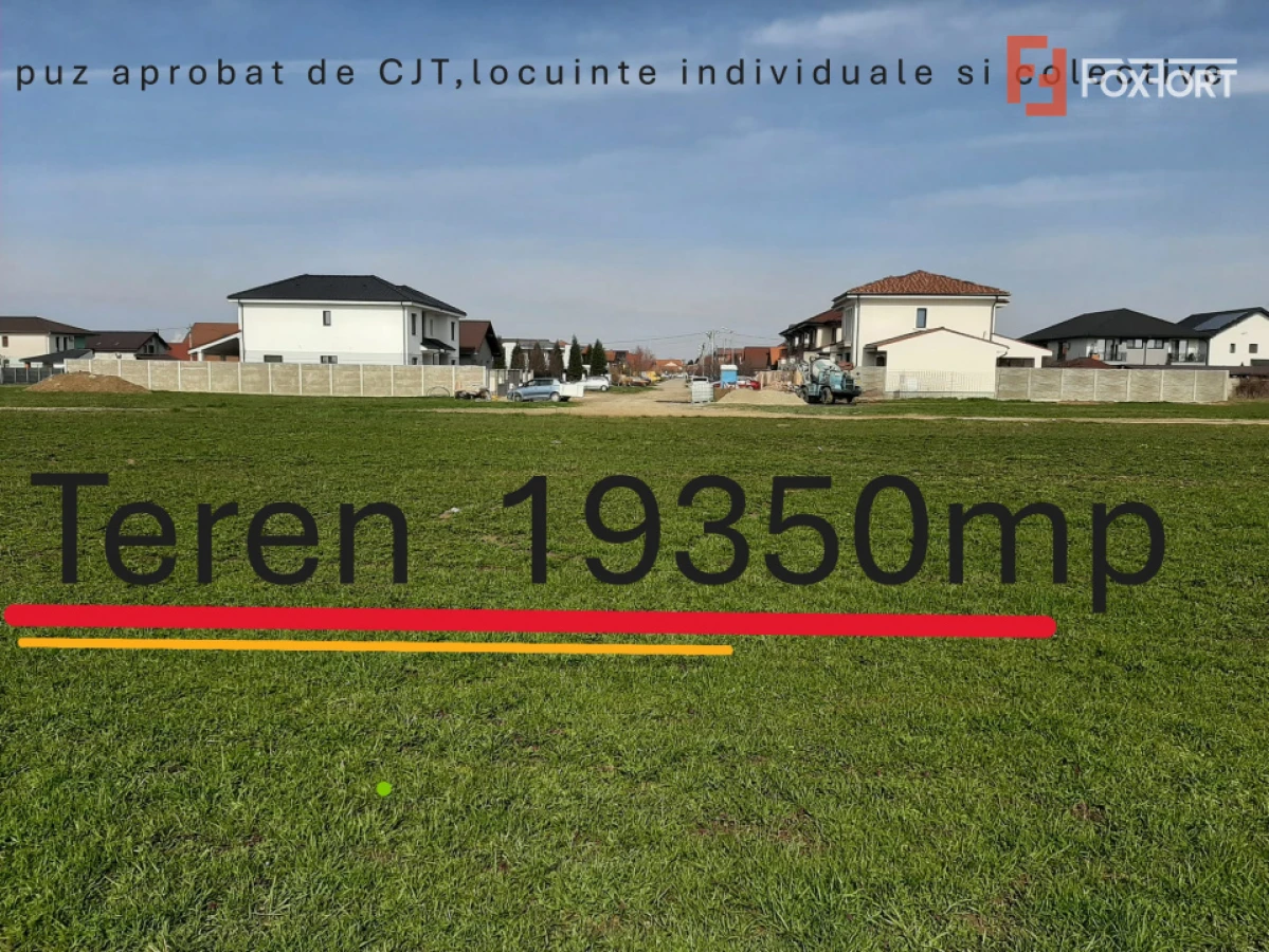 Teren extravilan de 19350 mp - zona Chisoda - 1