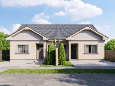 Duplex de vanzare 3 camere + pod mansardabil - Mosnita Veche