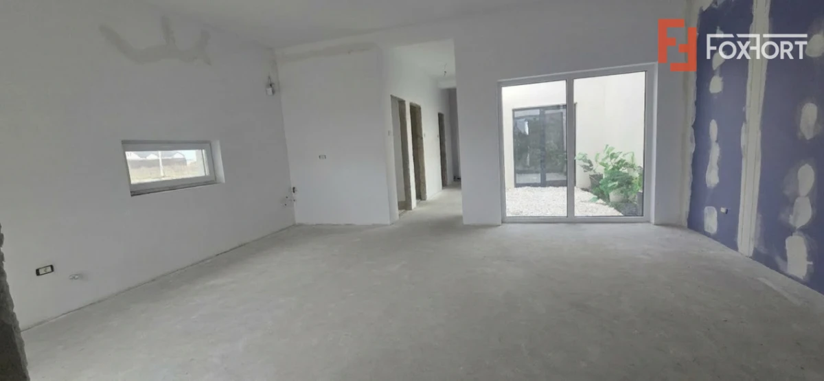 Duplex modern si spatios, gradina interiora de 12 mp - zona Sacalaz - 1