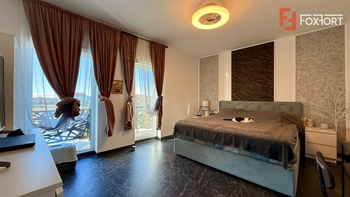 Duplex deosebit de vanzare, 4 camere, zona linistita - Mosnita Veche - 7