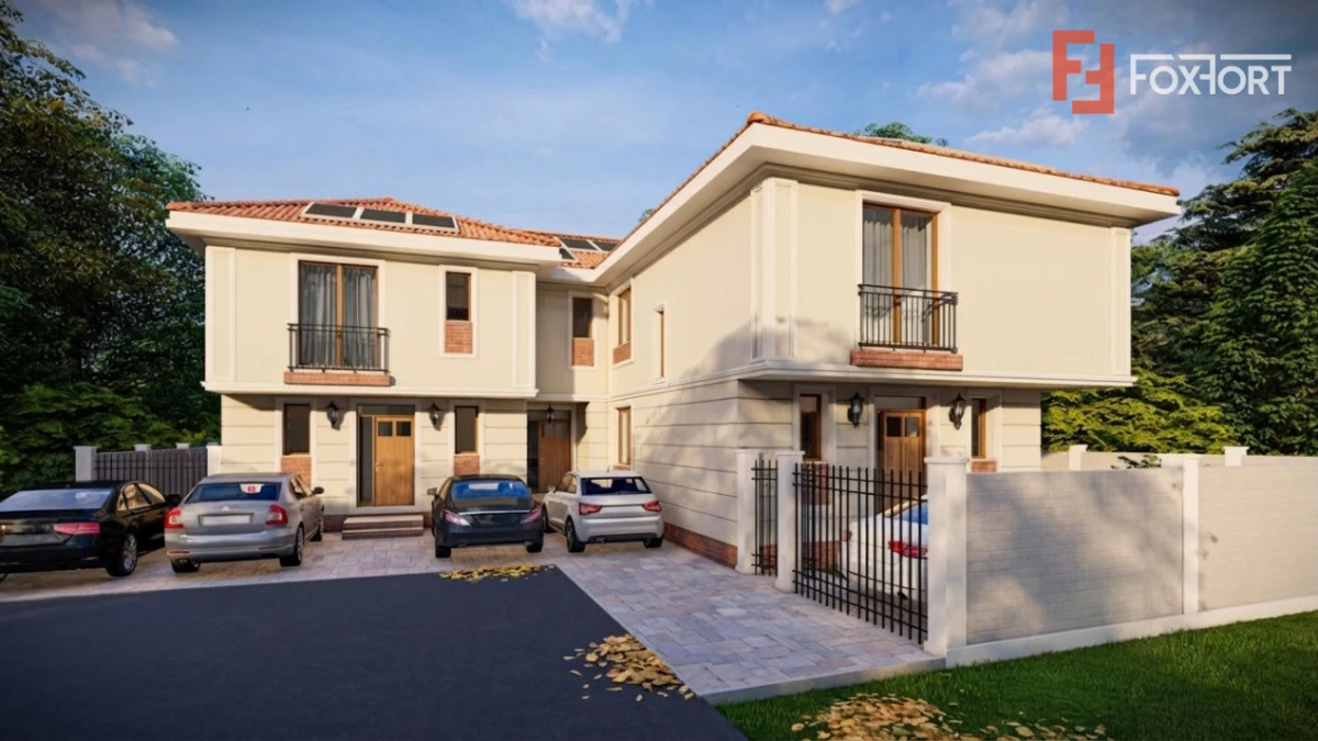 Proiect modern in stil mediteranean cu 4 camere - Giroc - 9