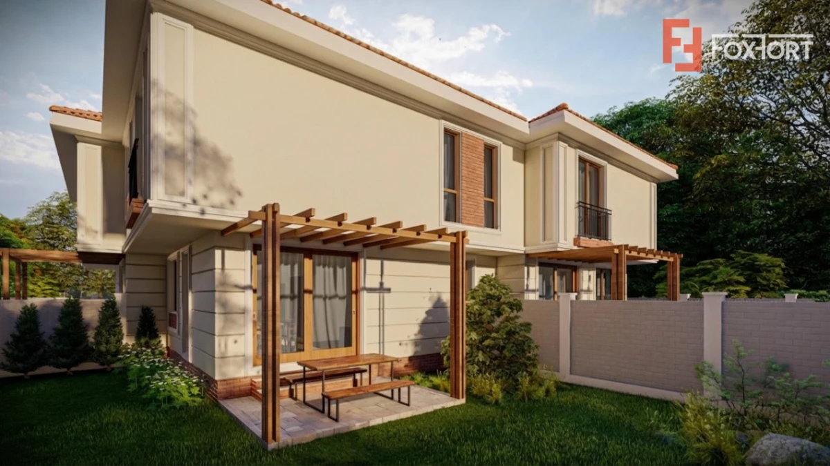 Proiect modern in stil mediteranean cu 4 camere - Giroc - 3