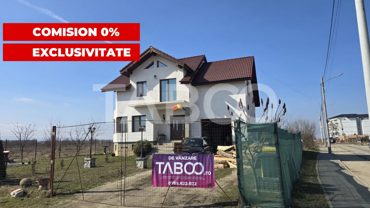 EXCLUSIVITATE Casa individuala de vanzare 477mp de teren strada Agatei - 1