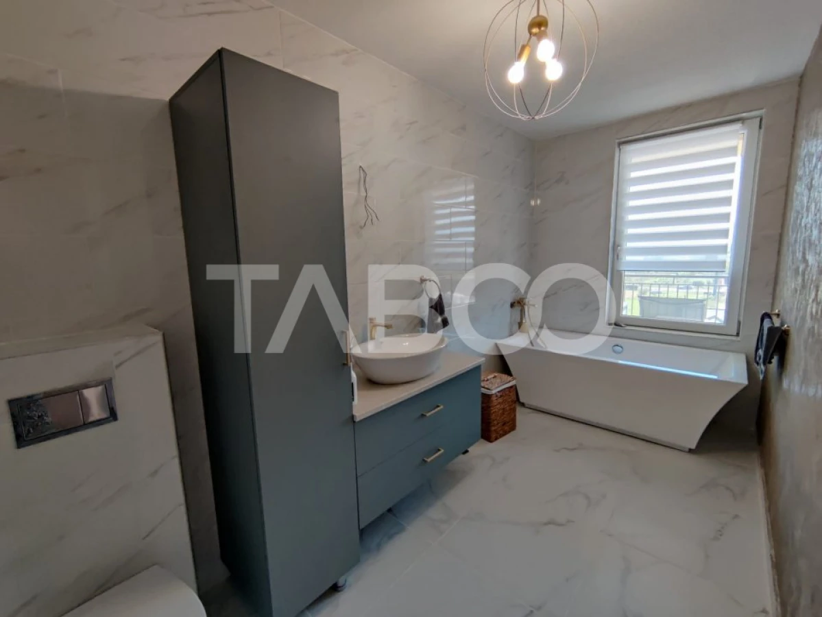 Casa mobilata si utilata cu 4 camere 119 mpu terasa 23 mp Cristian - 5