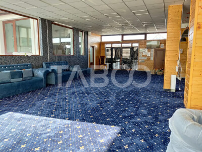 Spatiu comercial de 115 mp open space strada principala Selimbar Sibiu