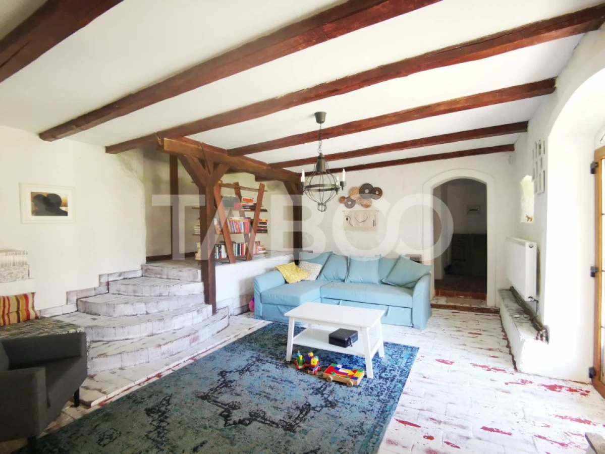 Casa de vanzare pretabila pensiune priveliste superba Fantanele Sibiu - 4