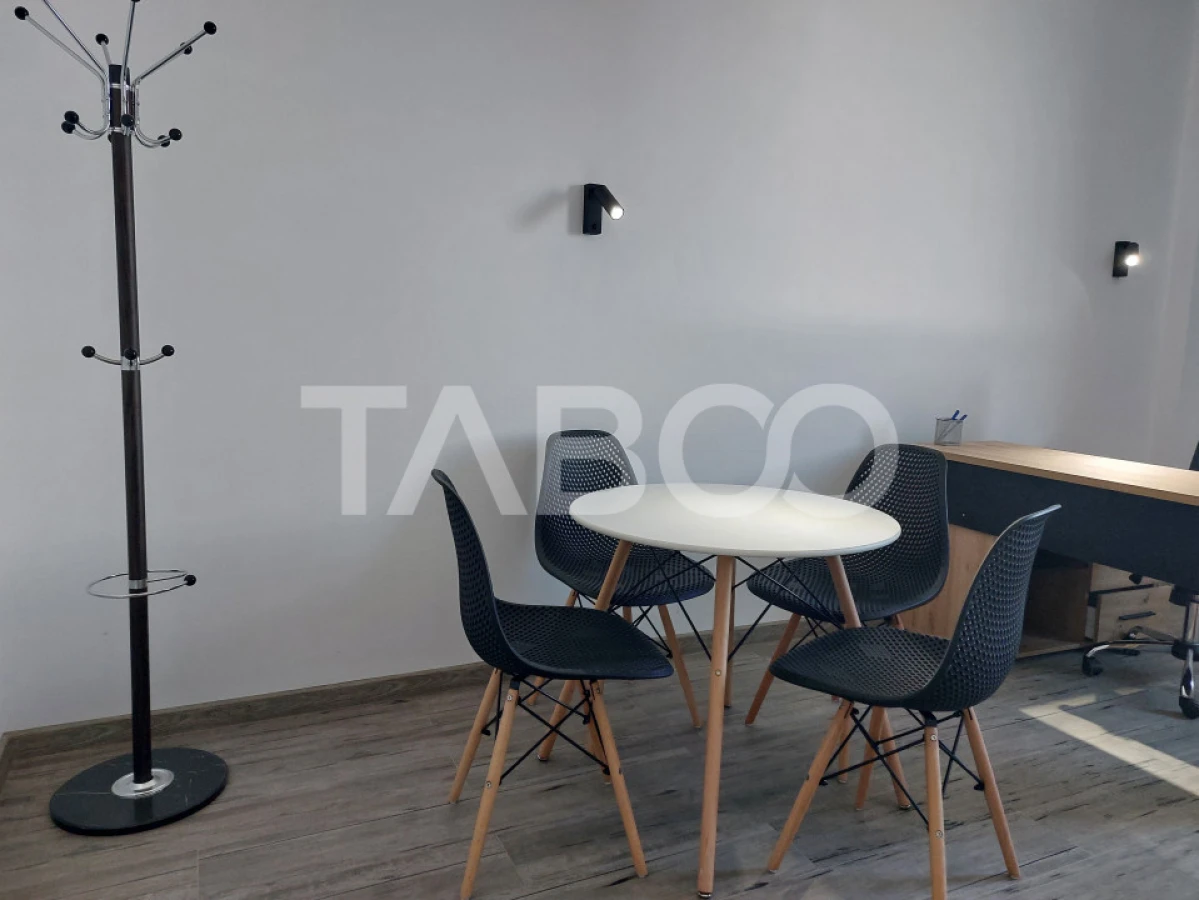 Spatiu birouri 20 mp utili modern open space etaj 1 zona Selimbar - 4