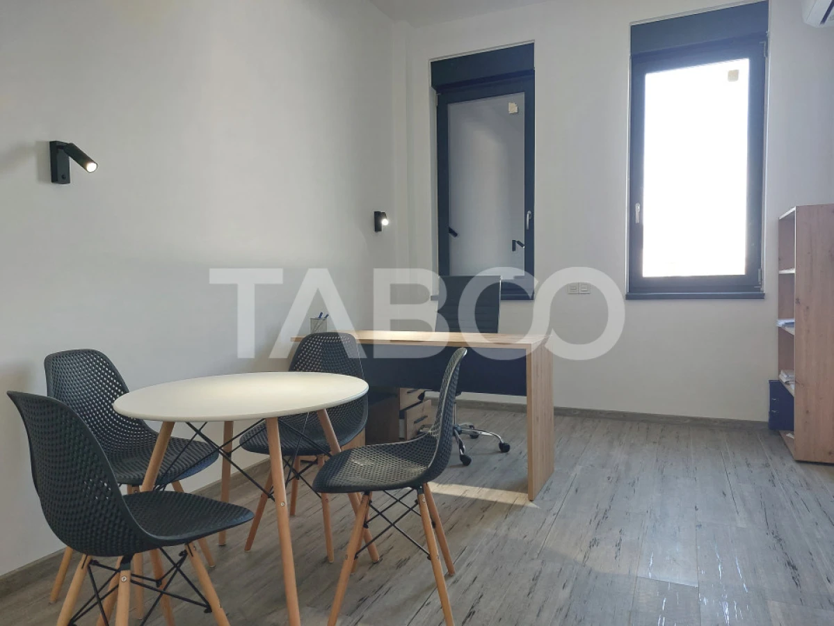 Spatiu birouri 20 mp utili modern open space etaj 1 zona Selimbar - 2