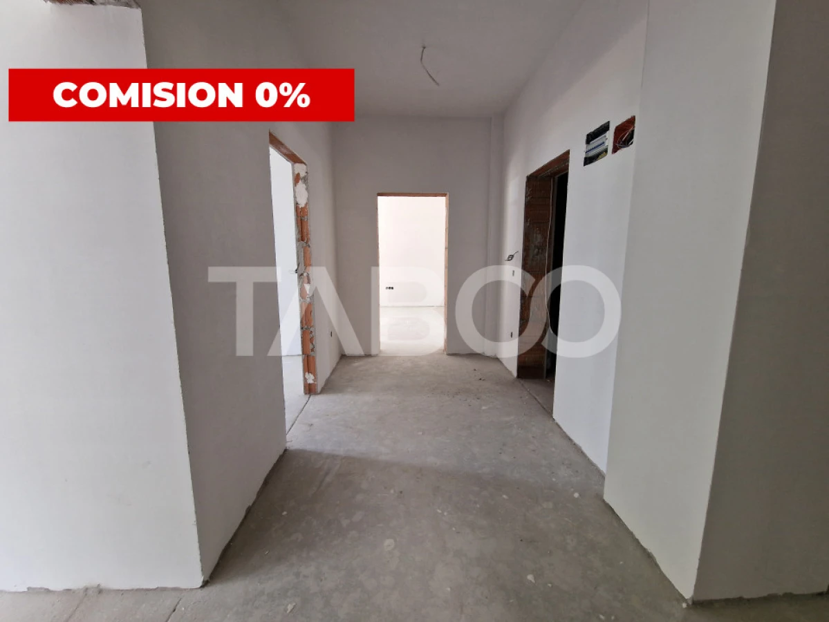 Apartament decomandat 2 camere 64 mpu 2 balcoane 12 mp Rahovei Sibiu - 2
