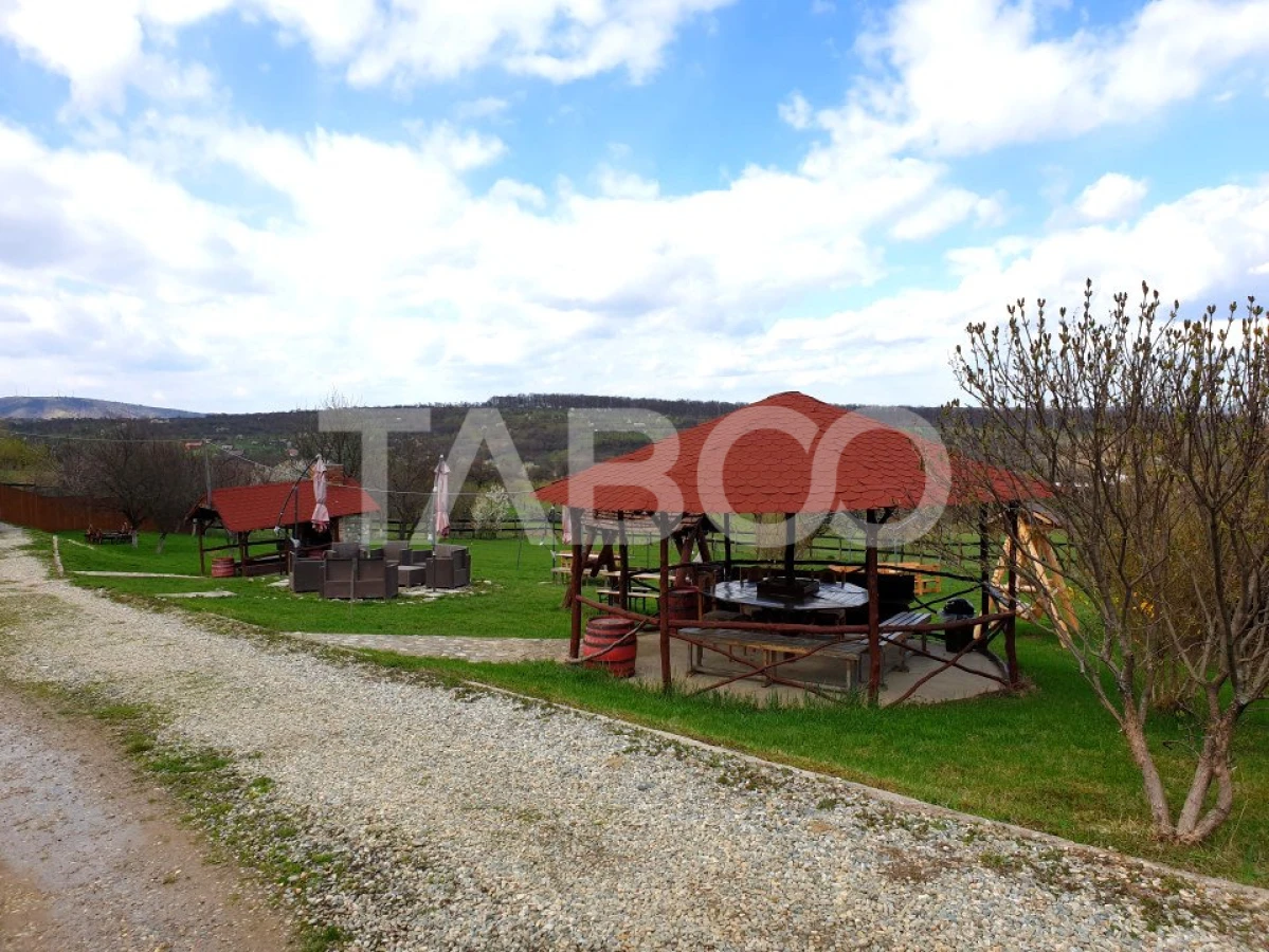 EXCLUSIVITATE Pensiune 9 camere 615 mpu 3600 mp teren in Fantanele - 6