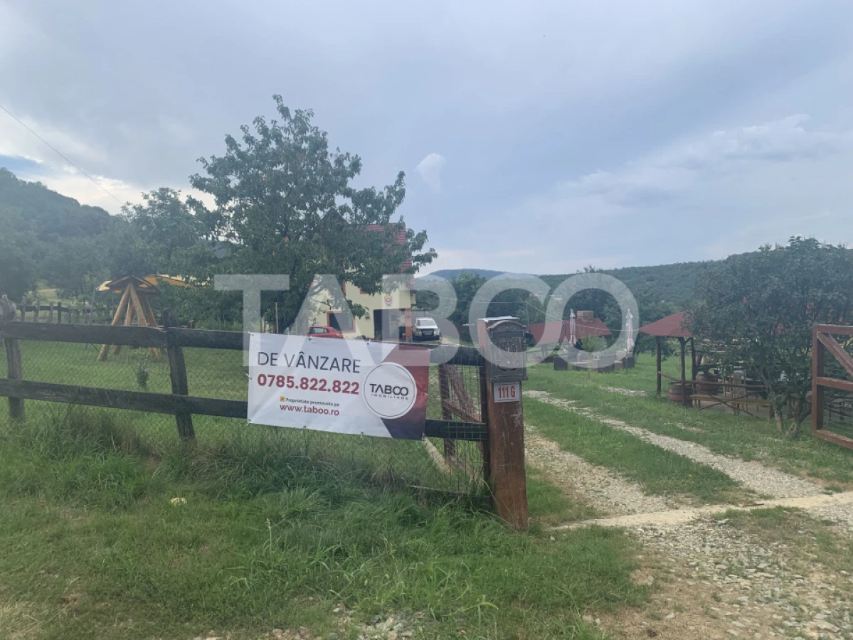 EXCLUSIVITATE Pensiune 9 camere 615 mpu 3600 mp teren in Fantanele - 2