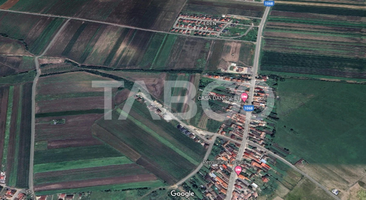 Teren de vanzare 10000 mp CF 107274 deschidere de 42 m in Sura Mica - 2