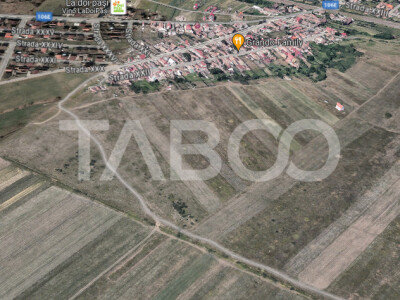 Teren pretabil investitie 3611 mp de vanzare in Cristian judetul Sibiu