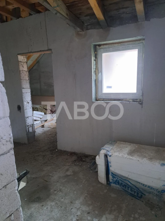 Casa de vanzare individuala cu 500 mp teren liber Gusterita Sibiu - 8