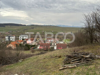 Teren intravilan 791 mp utilitati langa parcela front 13 m Cisnadie