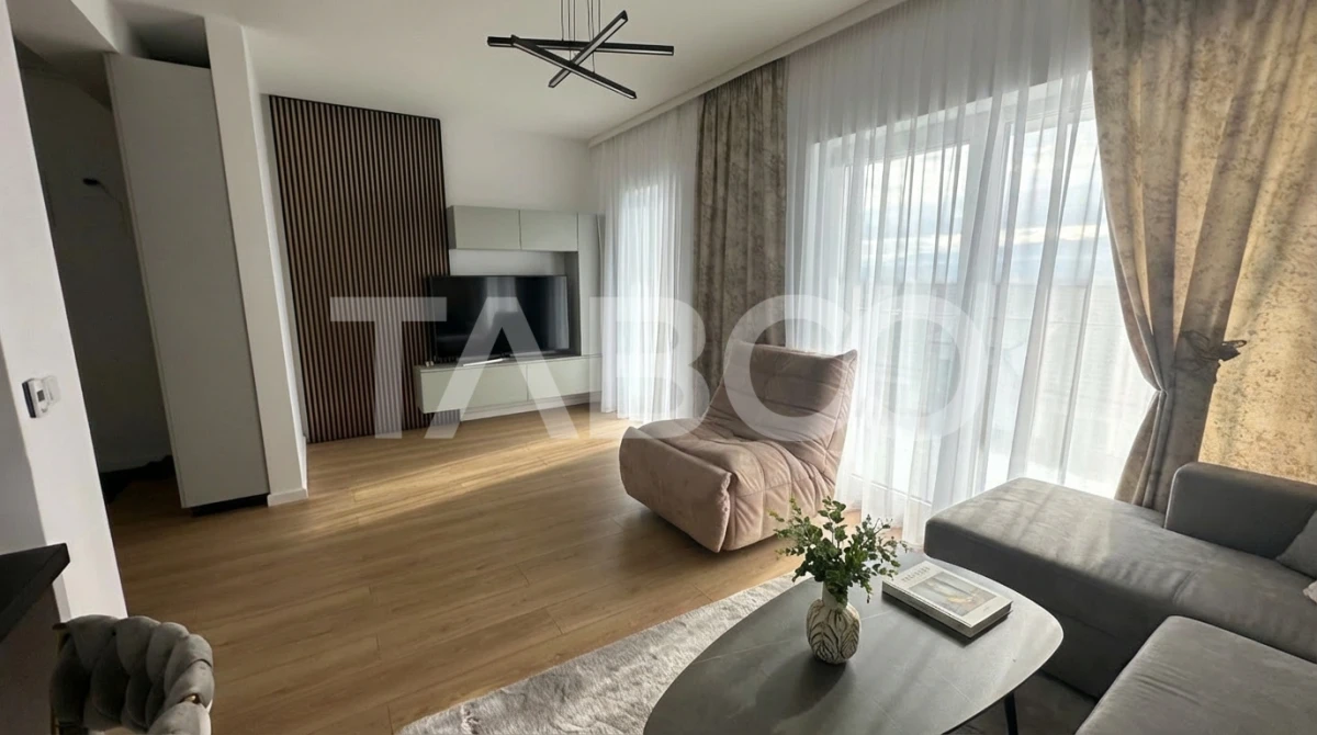 Apartament 2 camere 53 mpu finisat modern balcon utilat mobilat - 2