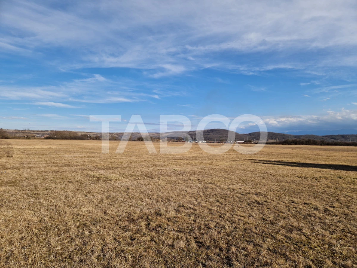 Teren arabil de vanzare 1088 mp extravilan Selimbar zona Sopa Sibiu - 4