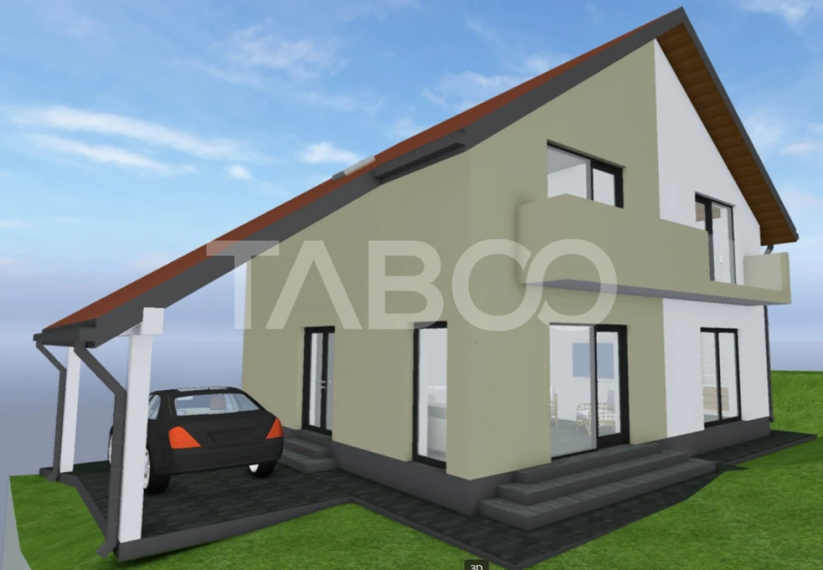 Casa de vanzare individuala 5 camere curte 500 mpu 127 mpu Selimbar - 10