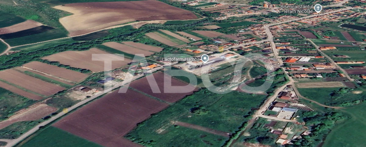 Teren de vanzare intravilan 750mp cu utilitati zona Hamba - 1