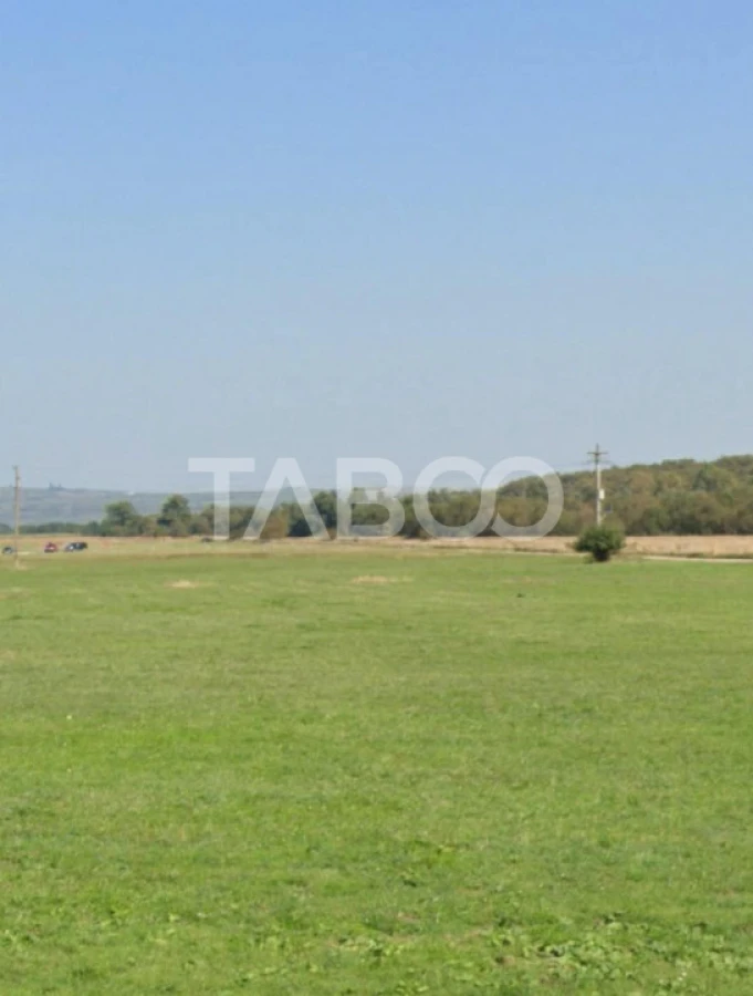 Teren de vanzare 4396 mp pretabil investitie de zona Calea Cisnadiei - 1