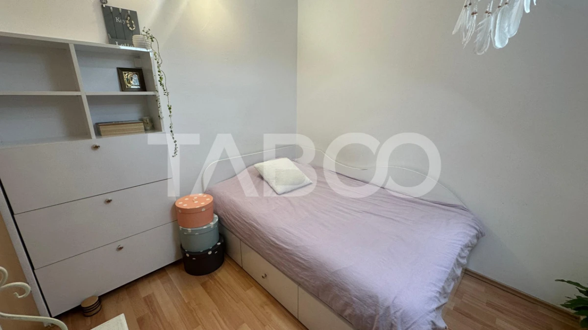Apartament 80 mpu la mansarda mobilat utilat zona Rahovei Sibiu - 7