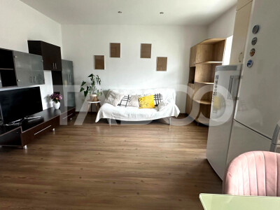 Apartament 80 mpu la mansarda mobilat utilat zona Rahovei Sibiu