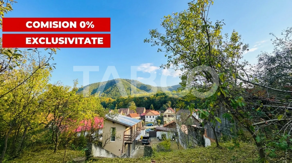 Casa individuala cu 2 corpuri COMISION 0% curte 900 mp in Cisnadioara - 2
