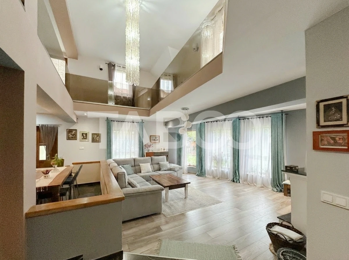 Casa individuala de vanzare stil mediteranian curte 704 mp Borhanci - 5