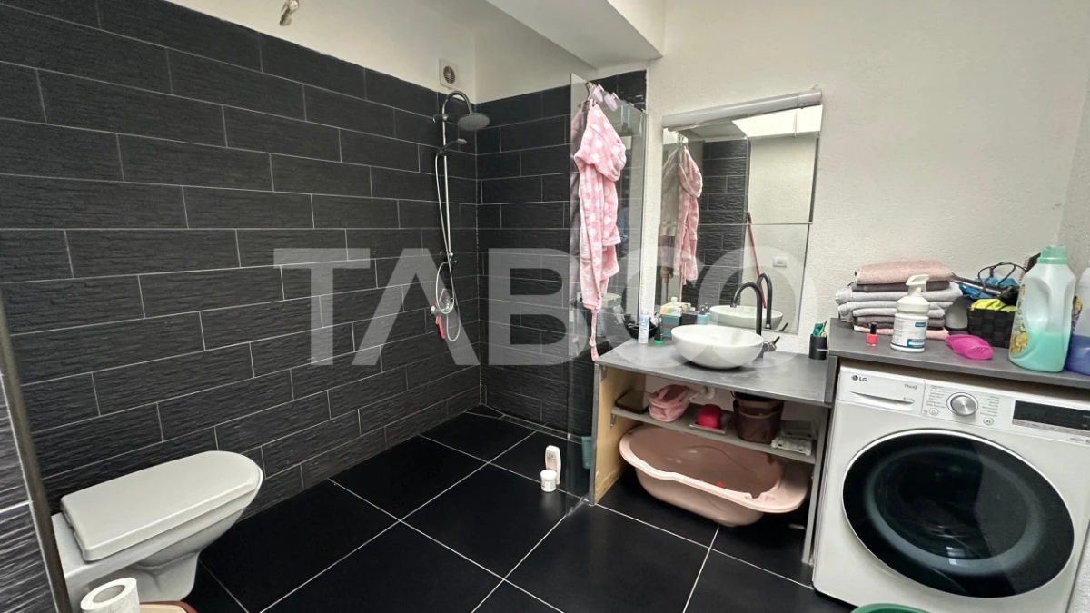 Apartament 70 mpu 3 camere pod privat parcare zona Turnisor Sibiu - 6