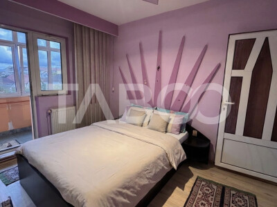 Apartament spatios cu 4 camere mobilat utilat 80mpu Turnisor Sibiu