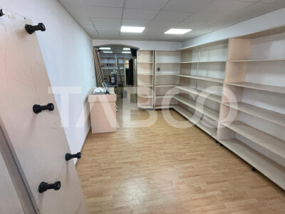 Spatiu comercial de vanzare–central trafic pietonal vitrina