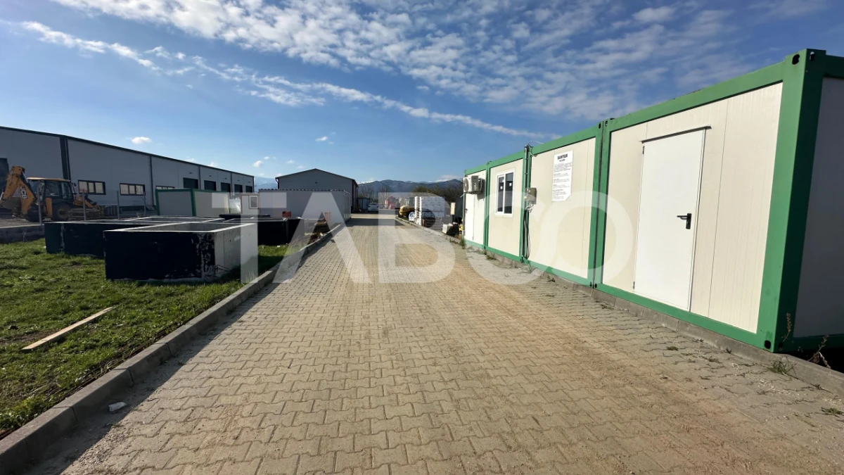 Hala de vanzare industriala acces direct din DnE1 in Cristian Sibiu - 6