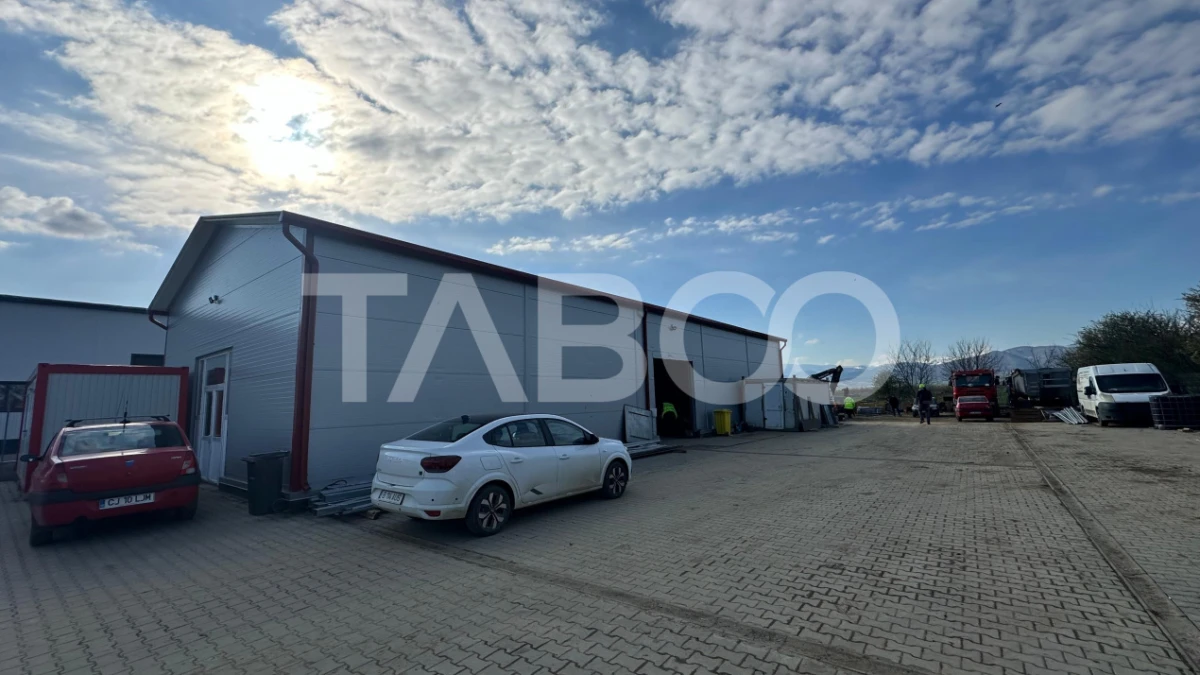 Hala de vanzare industriala acces direct din DnE1 in Cristian Sibiu - 2