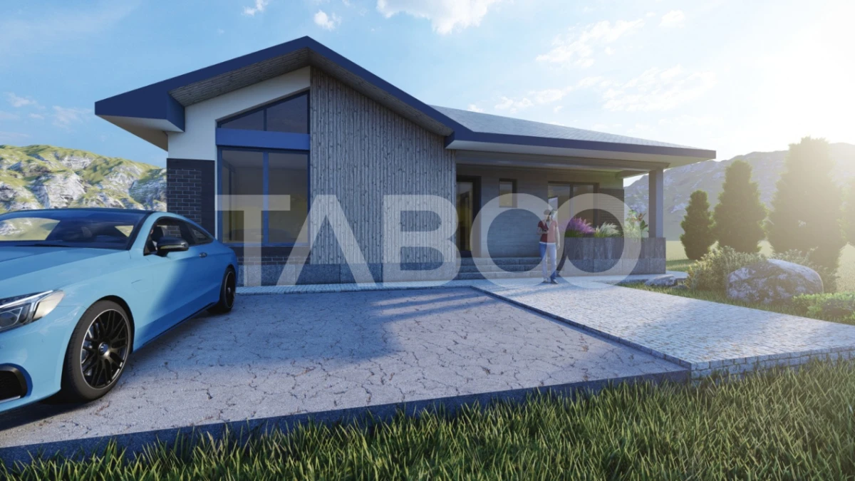 Casa individuala de vanzare cu 3 camere Sura Mica Sibiu 500 mp teren - 6