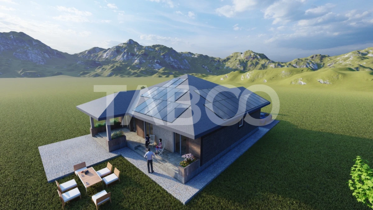 Casa individuala de vanzare cu 3 camere Sura Mica Sibiu 500 mp teren - 4