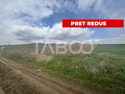 Teren intravilan 4600mp cu deschidere la drum 37ml in Sura Mare Sibiu