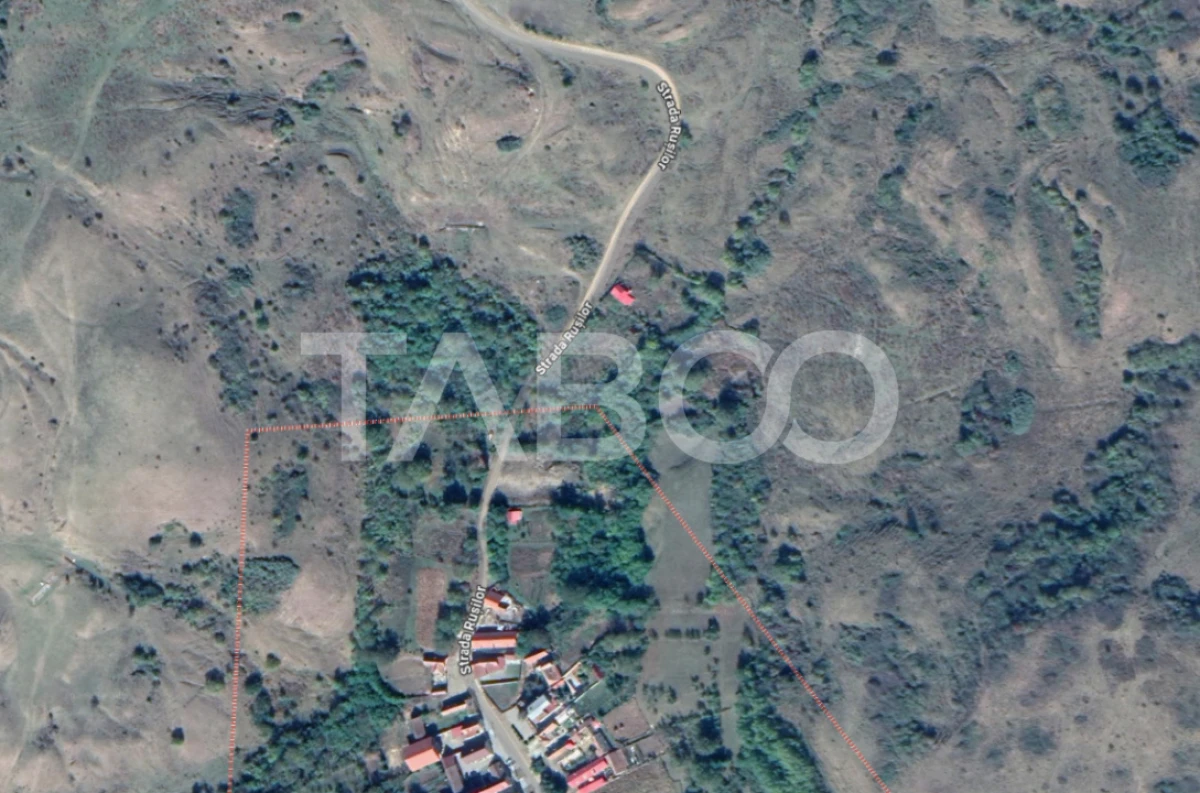 Teren intravilan de vanzare 1450 mp Slimnic Sibiu - 2