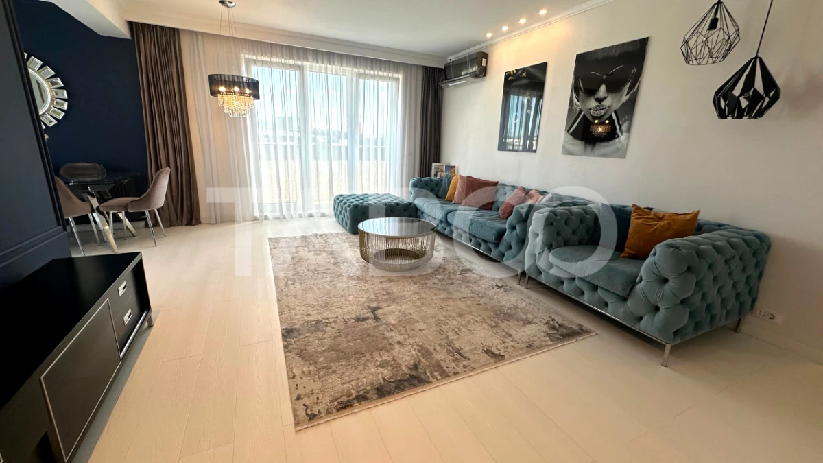 Penthouse de lux 3 camere loc parcare inclus 2 bai zona Lupeni Sibiu - 3