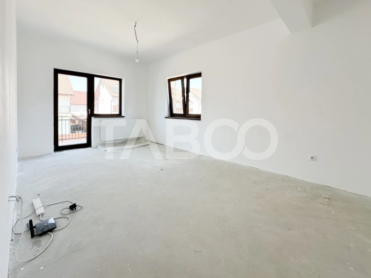 Casa de tip Duplex 143 mpu 5 camere semifinisata intabulata - 9