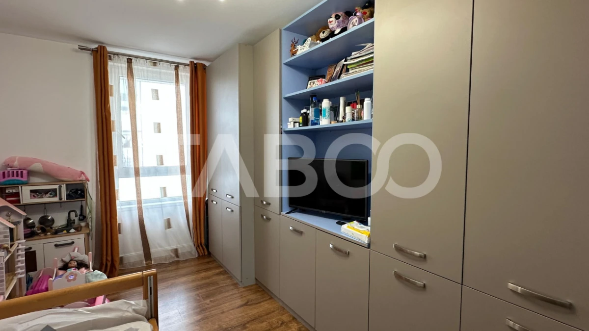 Apartament mobilat utilat 3 camere decomandat zona Arhitectilor Sibiu - 9