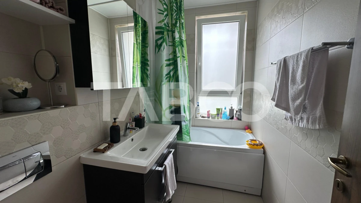 Apartament mobilat utilat 3 camere decomandat zona Arhitectilor Sibiu - 6