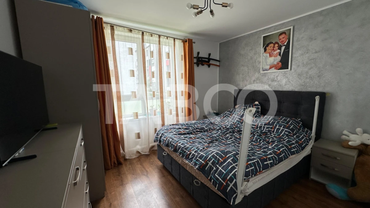 Apartament mobilat utilat 3 camere decomandat zona Arhitectilor Sibiu - 4
