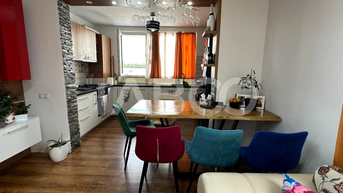 Apartament mobilat utilat 3 camere decomandat zona Arhitectilor Sibiu - 3